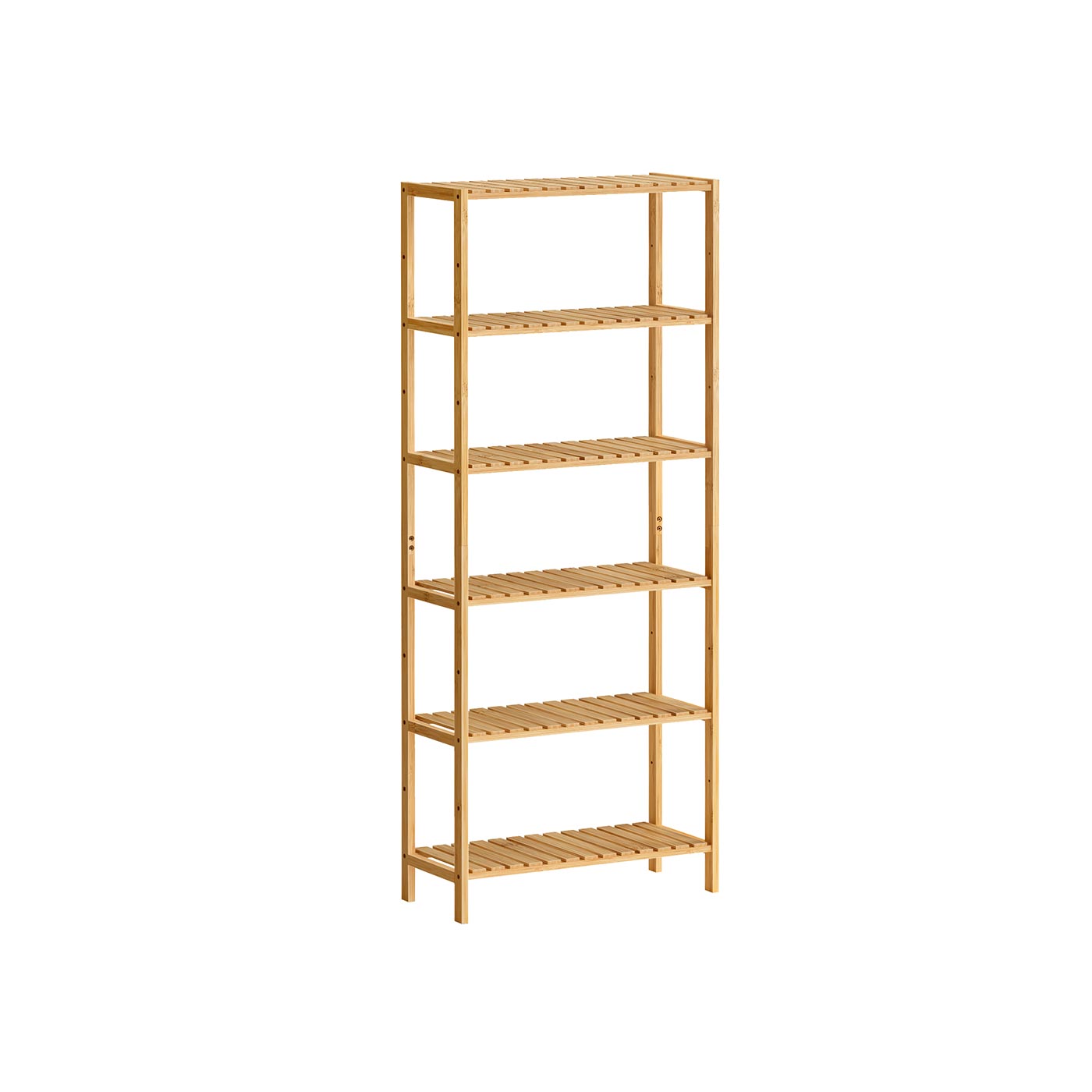 Bambusplanke mit sechs Ebenen