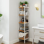 Badezimmerbrett 5 Level, schmales Regal, multifunktionales Lagerregal