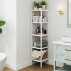 Badezimmerbrett 5 Level, schmales Regal, multifunktionales Lagerregal