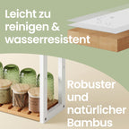 Badezimmerregal, Badezimmerregal, Pflanzenregal mit 3 verstellbaren Regalen