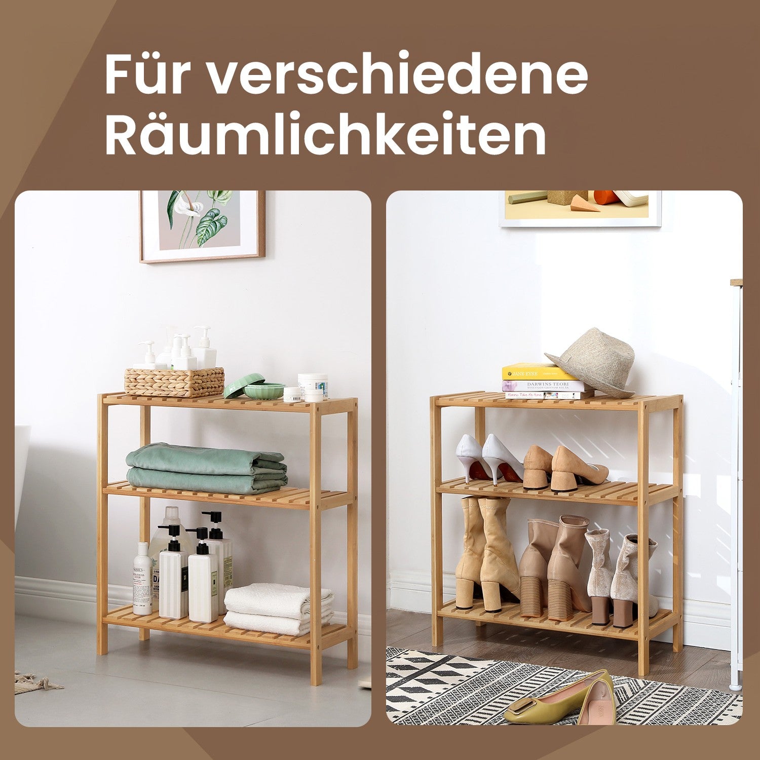 Badezimmerregal - Bambus