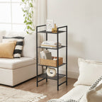 Badezimmerregal - Stehstange - Plant Rack - Badezimmerschrank - Schwarz
