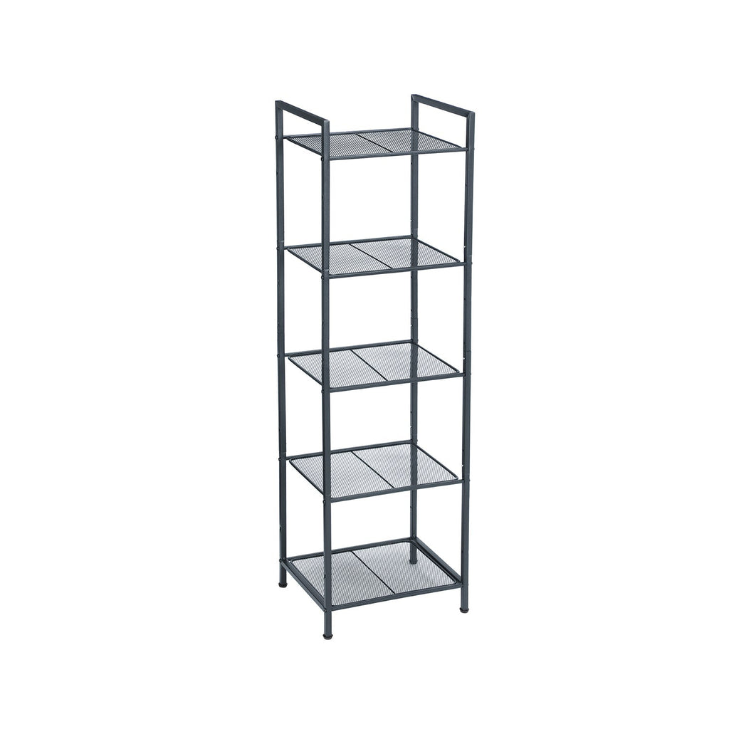 Badezimmerschrank - Stehstange - Lagerschrank - Wohnzimmermöbel - Schwarz