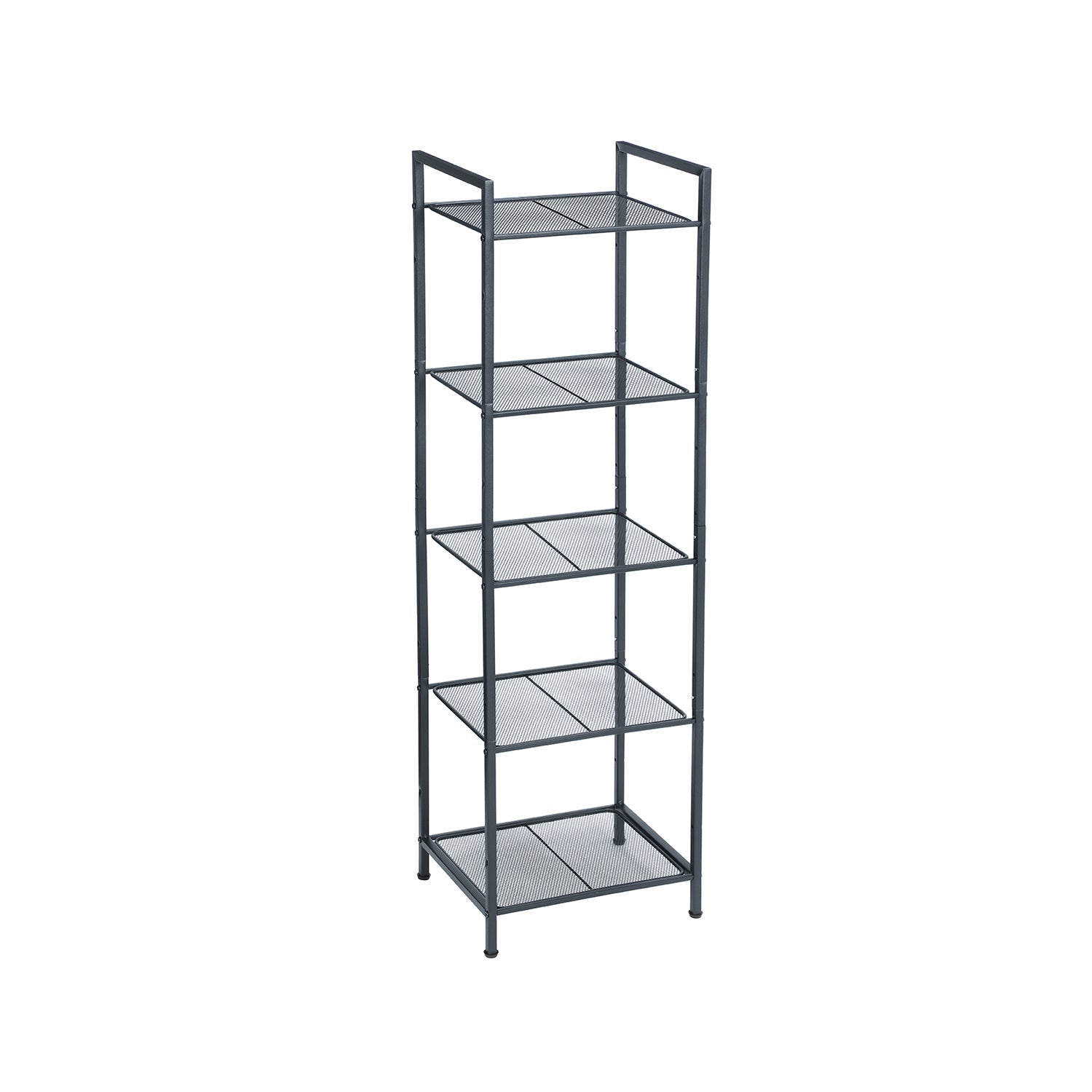 Badezimmerschrank - Stehstange - Lagerschrank - Wohnzimmermöbel - Schwarz
