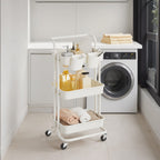 3-layerer Trolley, Servierwagen, Küchenwagen mit Griff