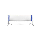 Badmintonnet - einstellbares Tennisnetz - 3 Meter - Blau