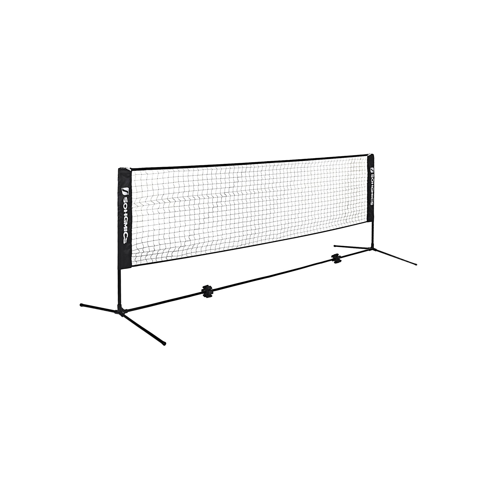 Badmintonnet - Fußballnetzwerk - Tennis -Set - Black - Universal Sportnet