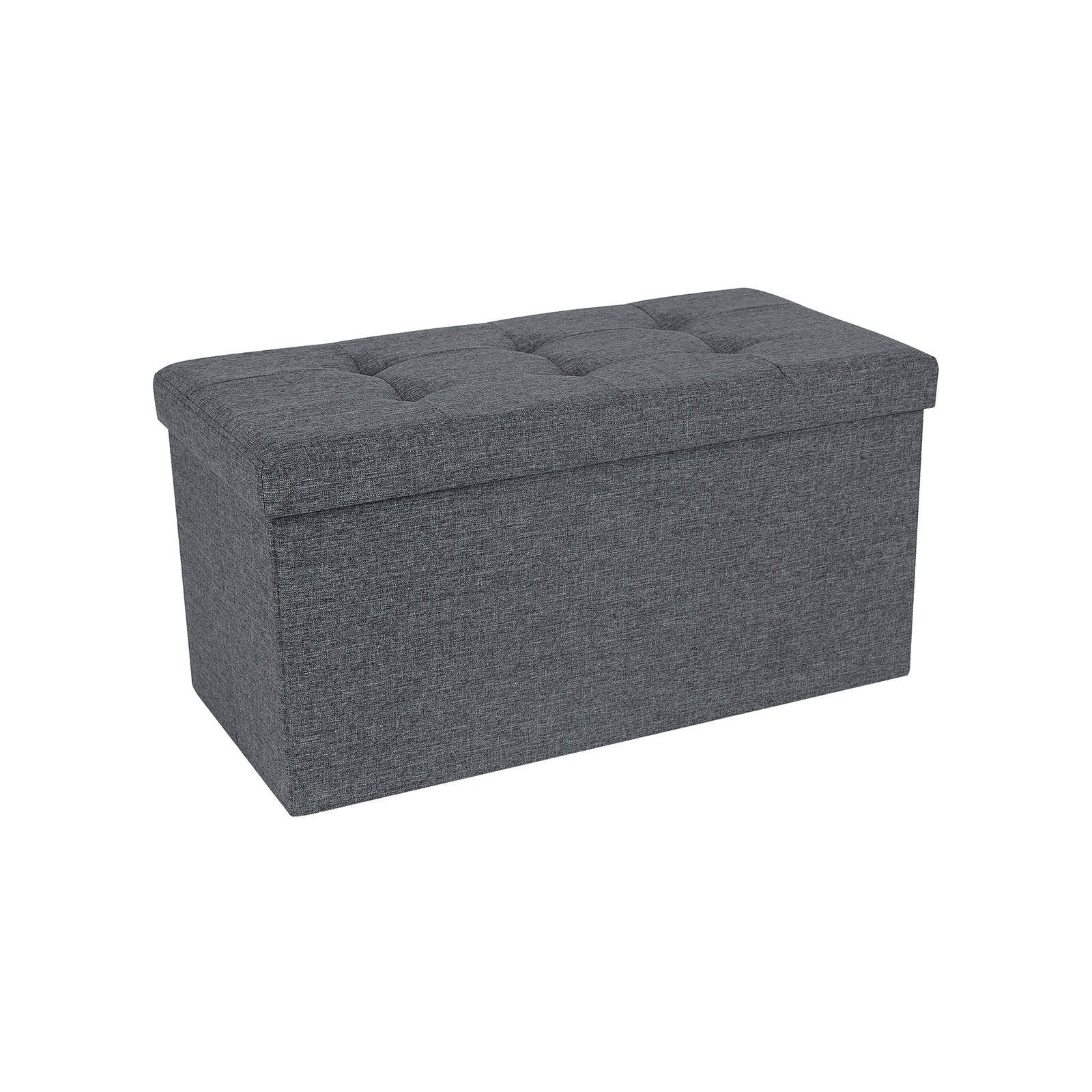 Sofa - 80 l - faltbar - 300 kg - 76 x 38 x 38 cm - hellgrau