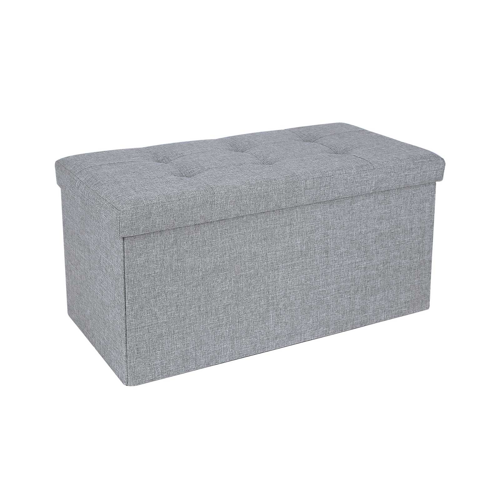 Sofa - 80 l - faltbar - 300 kg - 76 x 38 x 38 cm - hellgrau
