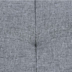 Sofa - 80 l - faltbar - 300 kg - 76 x 38 x 38 cm - hellgrau