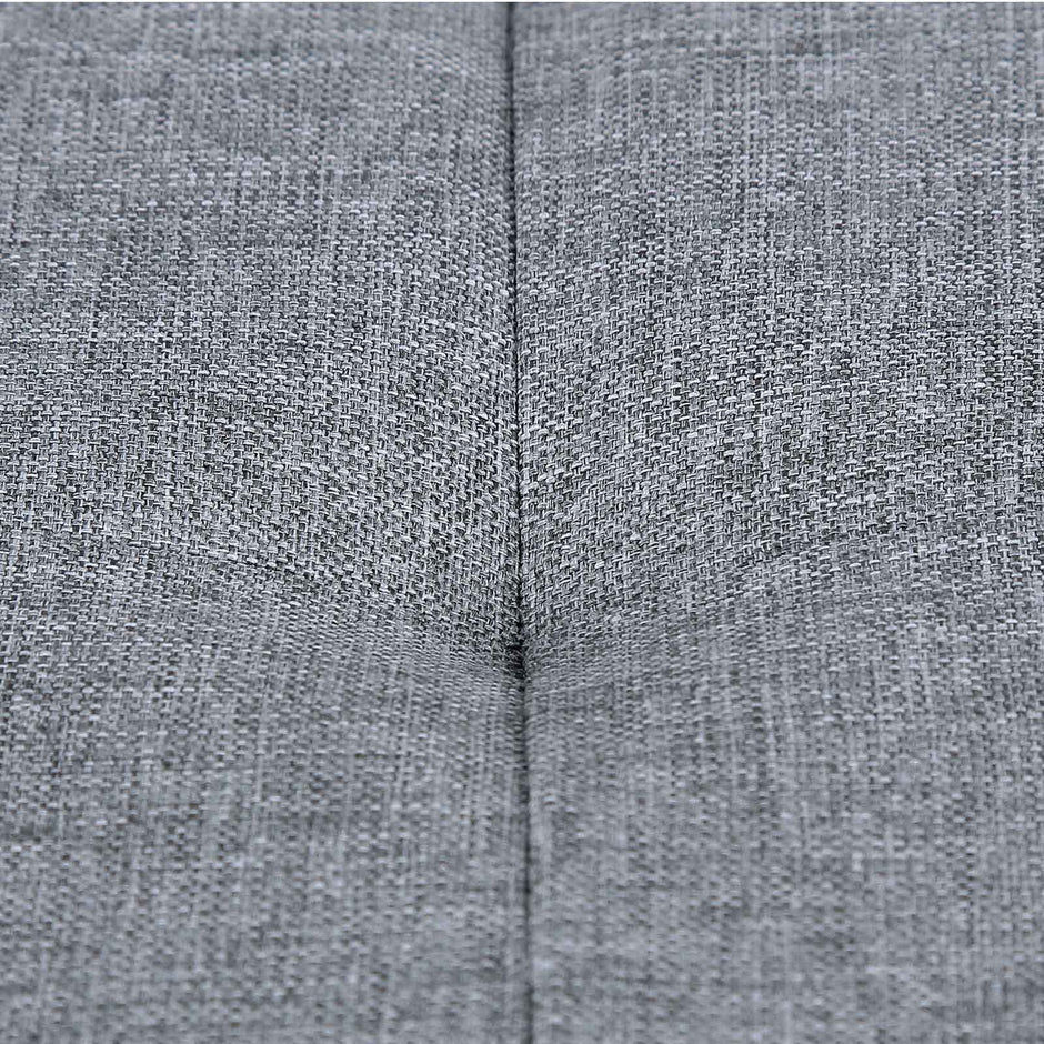 Sofa - 80 l - faltbar - 300 kg - 76 x 38 x 38 cm - hellgrau