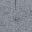 Sofa - 80 l - faltbar - 300 kg - 76 x 38 x 38 cm - hellgrau