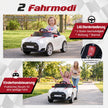 Barnbil – V i BMW Mini design Elbil för med fjärrkontroll LED och Mjukstart – 12