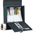 Mailbox - Wall Letterbox mit Schloss - an der Wand - Schwarz