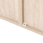 Bücherregal - 5 Fächer - Wohnzimmerschrank - Holz