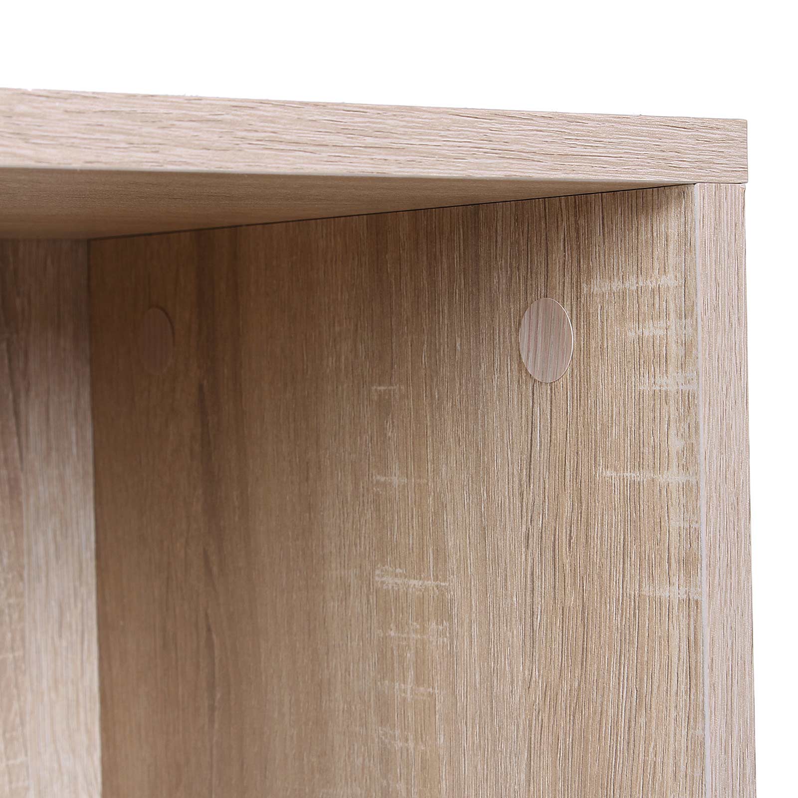 Bücherregal - 6 Fächer - Wohnzimmerschrank - Holz - Brown