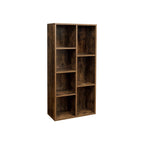 Bücherregal - stehend Plankenkast - Wohnzimmerschrank - Vintage Brown