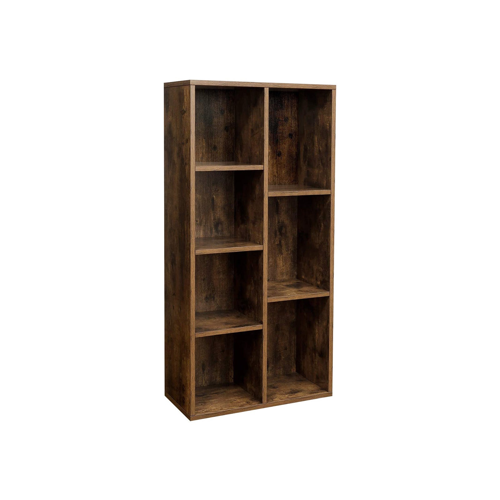 Bücherregal - stehend Plankenkast - Wohnzimmerschrank - Vintage Brown