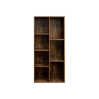 Bücherregal - stehend Plankenkast - Wohnzimmerschrank - Vintage Brown
