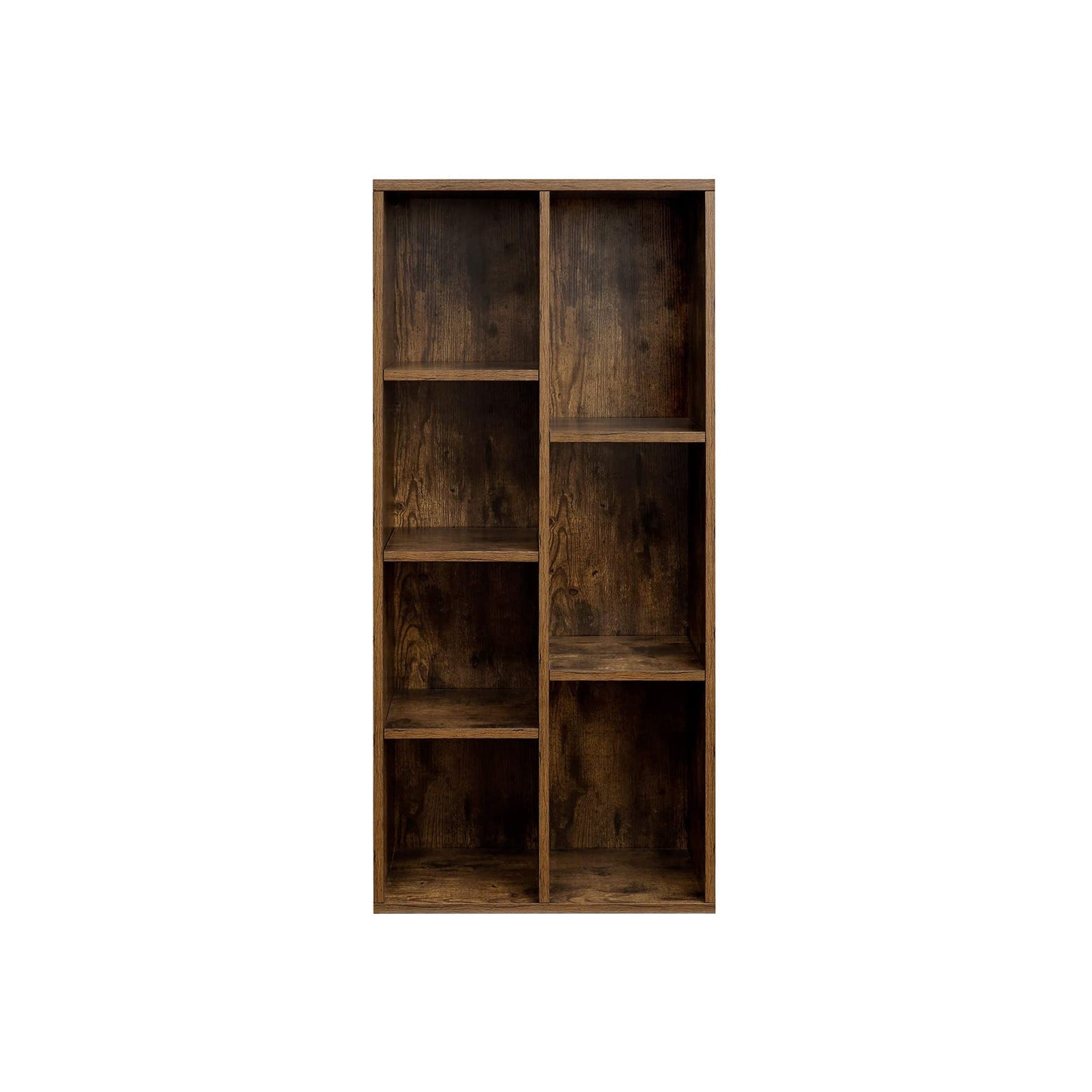 Bücherregal - stehend Plankenkast - Wohnzimmerschrank - Vintage Brown