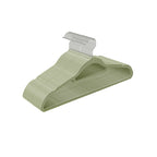 Bekleidungsbügel - Samt - Set von 20 - 0,6 cm dick - Weiß