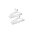Kleidungsbügel Plastik -Set von 50 41,7 cm breitem Tintenschwarz