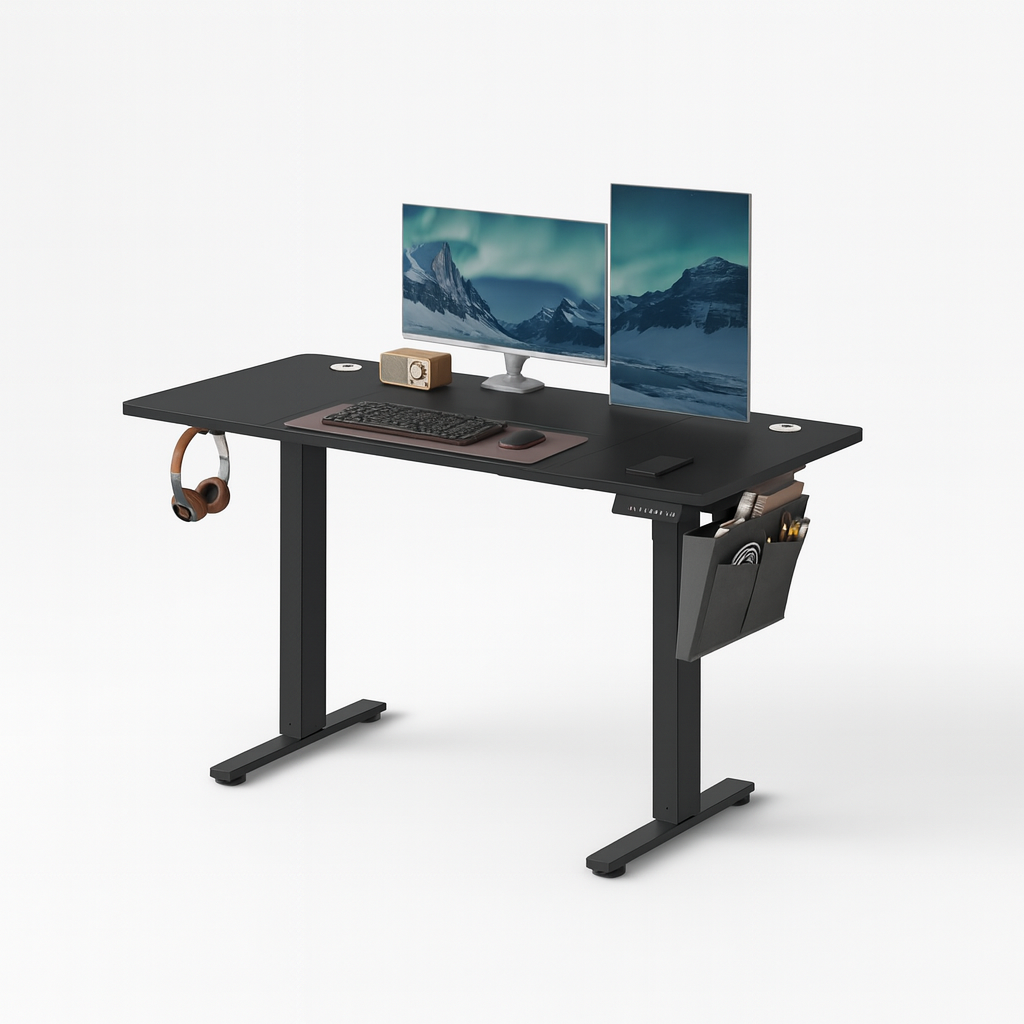 Elektrischer Schreibtisch – höhenverstellbar – mit mehreren Positionen