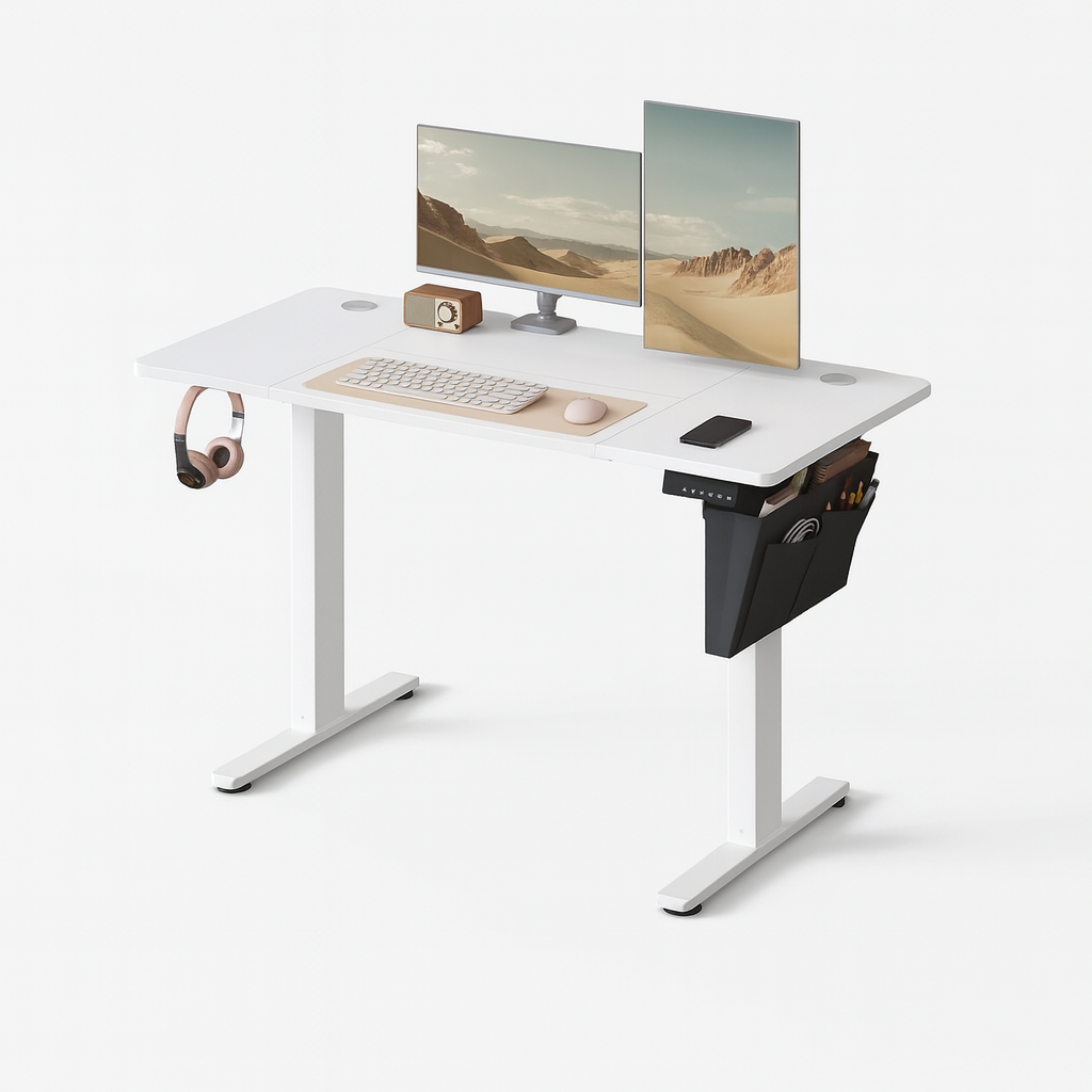 Elektrischer Schreibtisch – höhenverstellbar – mit mehreren Positionen