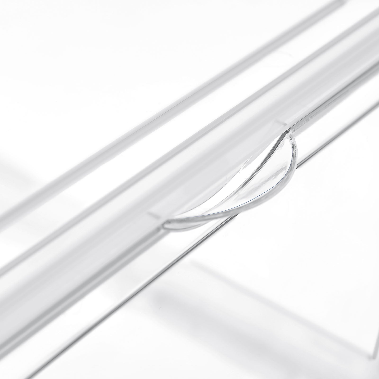 Schuhkartons - Set von 6 - Stapelbare Speicherboxen - 46,36 x 28 x 22 cm - transparent