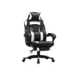 Spielstuhl - Gaming Office Chair mit Fußstütze - Schwarz/Rot