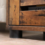 Lagerschrank - mit Lattentüren