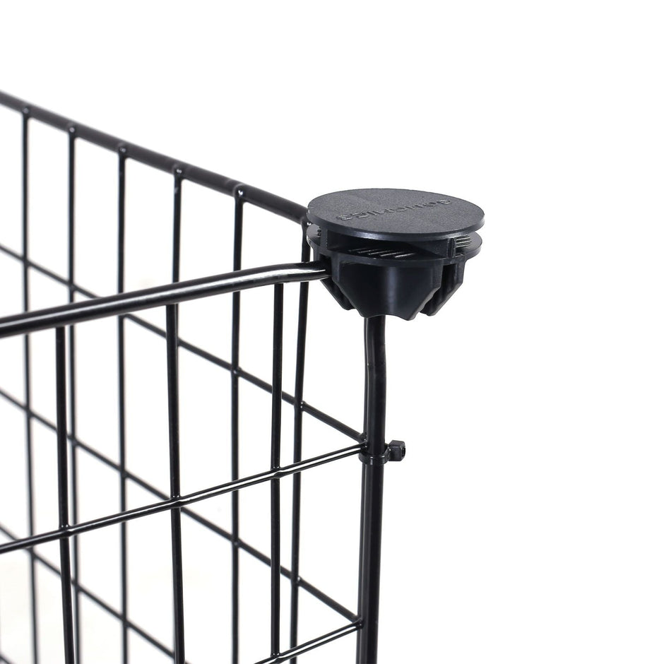 Hundekäfig - Haustierkäfig für Haustier - Schwarz