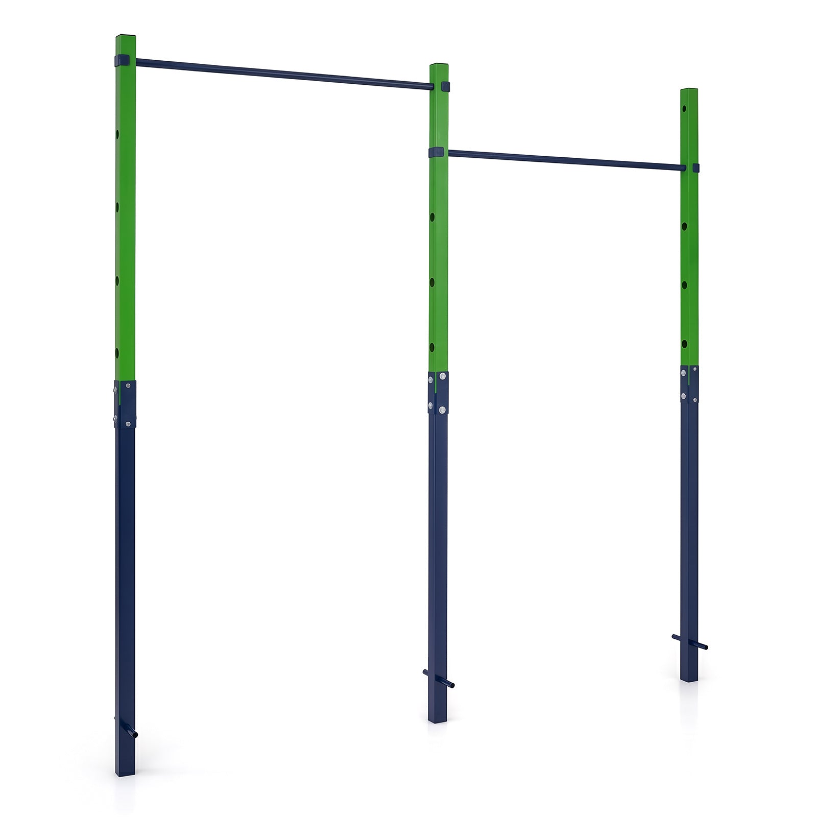 Dubbel – dragstång, höjdjusterbar cm, dipbar i galvaniserat stål, max – 80-172 220 kg