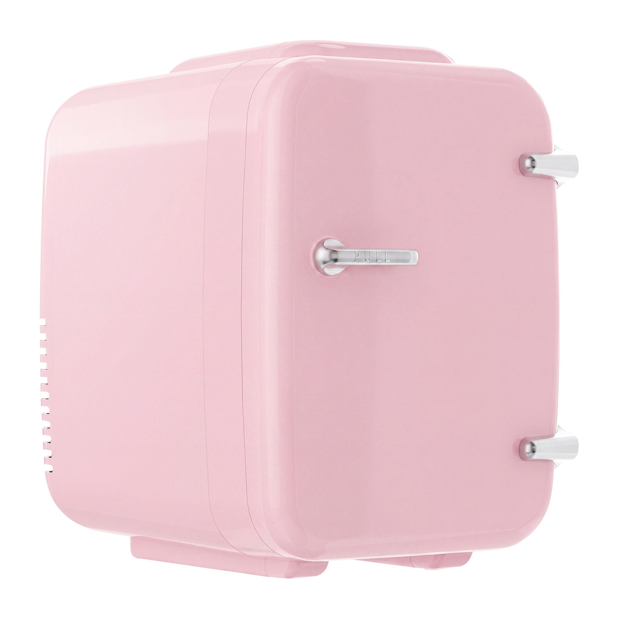 Mini-koelkast - Draagbaar met Koel- en Verwarmfunctie - 12V/230V - 4 L - Roze - 28 x 20,5 x 29,5 cm
