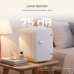 Mini-koelkast - Draagbaar met Koel- en Verwarmfunctie - 12V/230V - 4 L - Wit - 28 x 20,5 x 29,5 cm