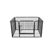 Welpen - Animal Box für Hunde - Puppyhek - 122 x 80 x 70 cm - Schwarz