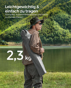 Tragbarer Campingstuhl 2 mit 2 mit Armlehnen