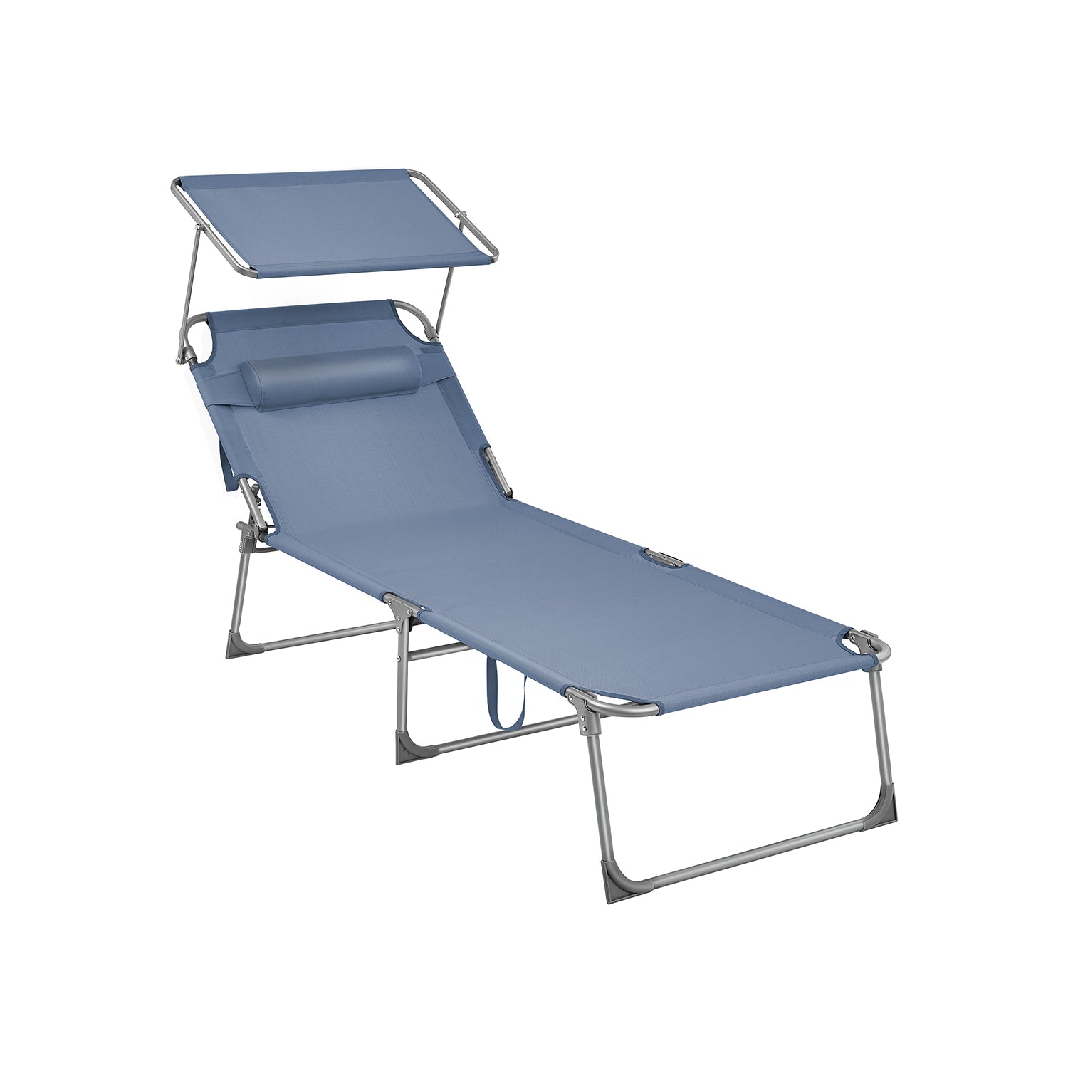 Lounger - 71 x 200 x 38 cm - Blau
