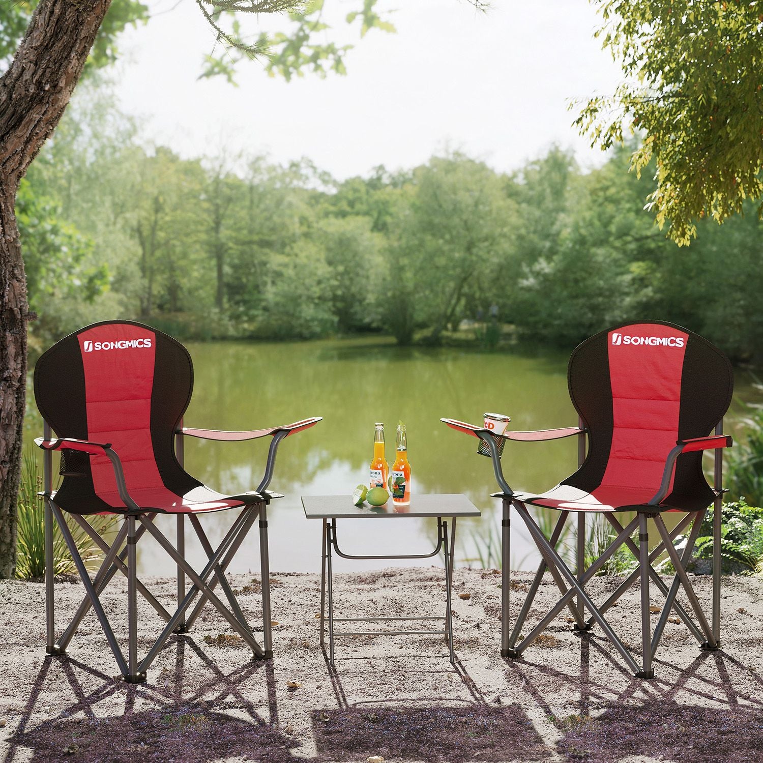 Campingstuhl - mit schaumstofffreiem Sitz