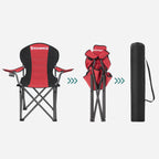 Campingstuhl - mit schaumstofffreiem Sitz