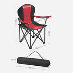 Campingstuhl - mit schaumstofffreiem Sitz