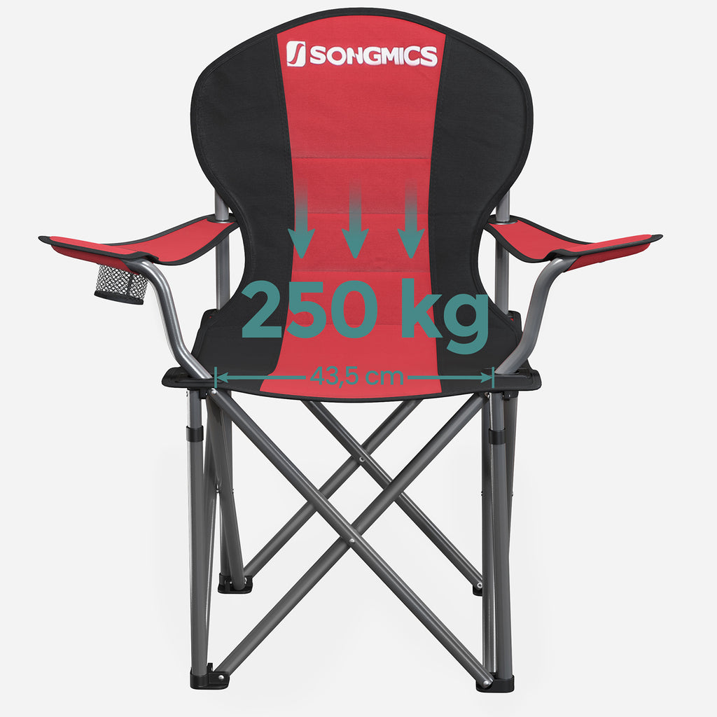 Campingstuhl - mit schaumstofffreiem Sitz