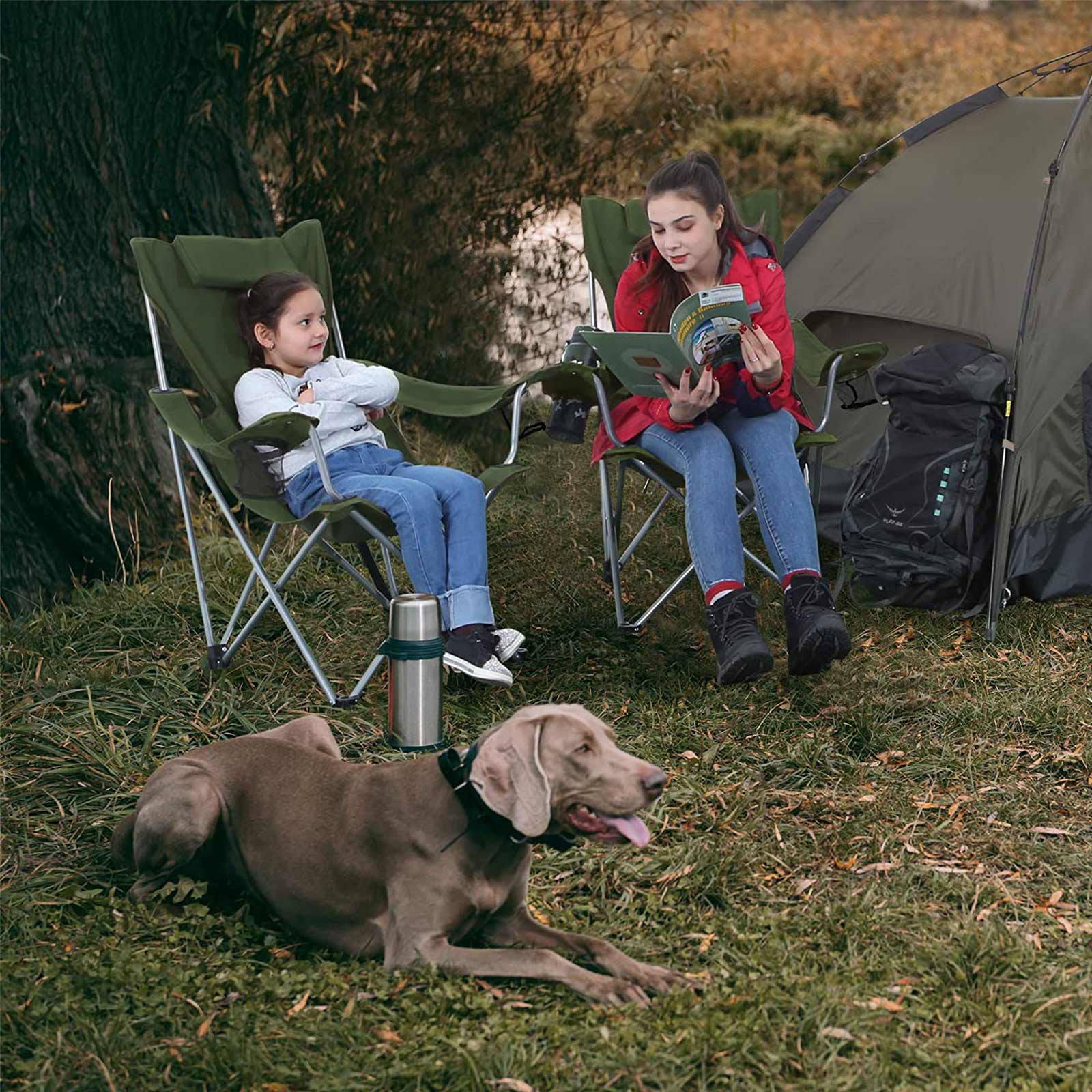 Campingstuhl - Grün