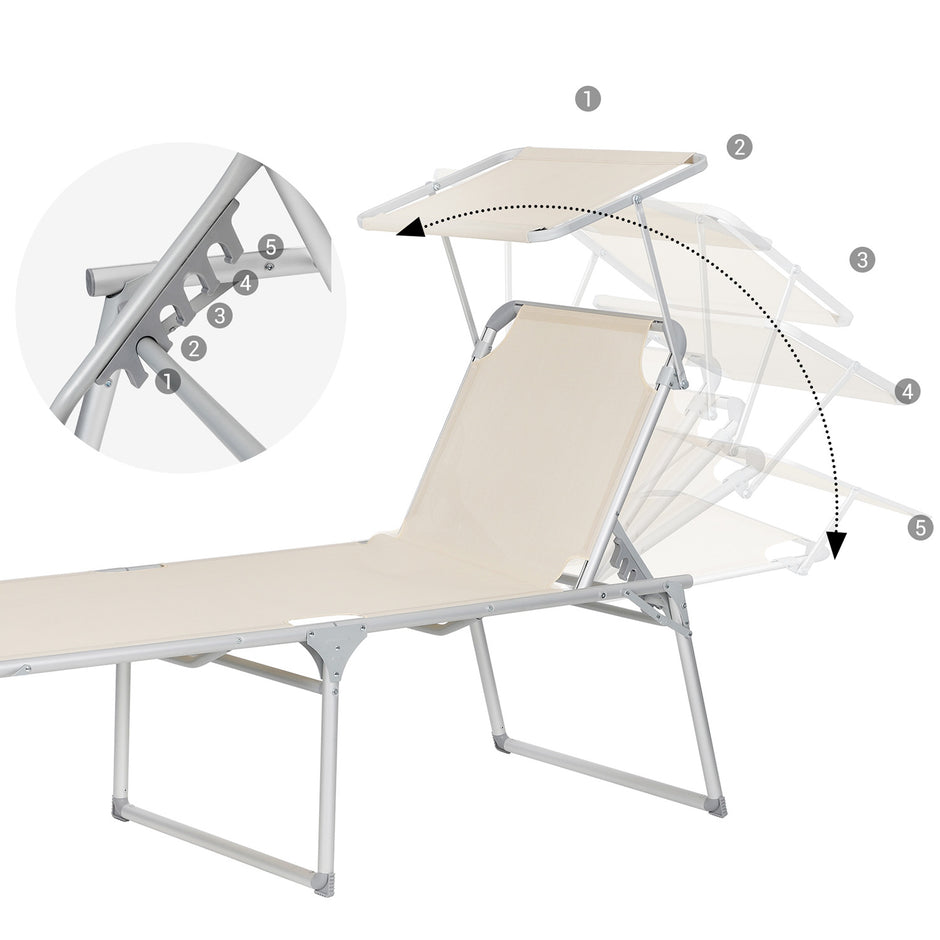 Liege - groß - mit Dach