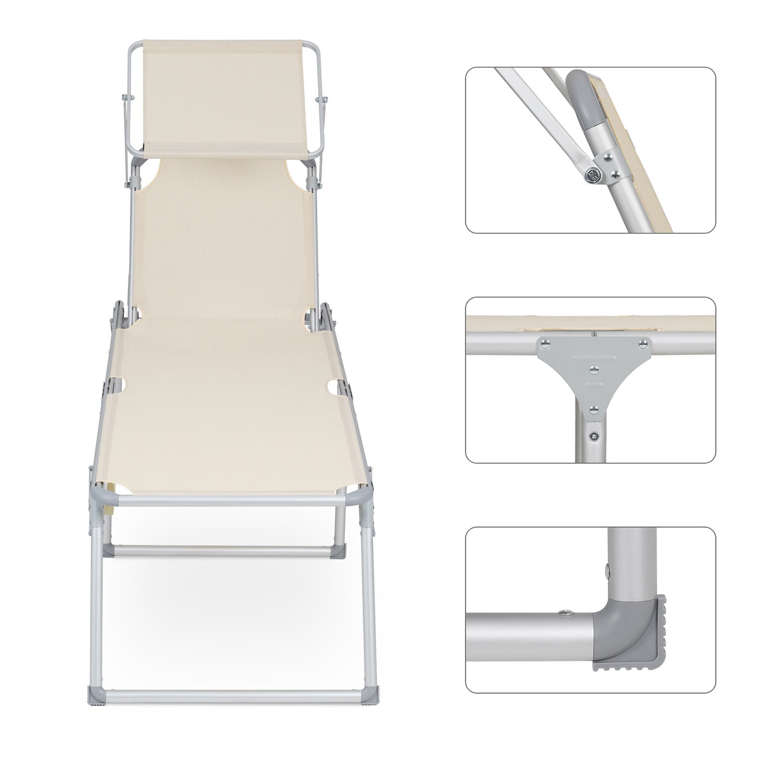 Liege - groß - mit Dach