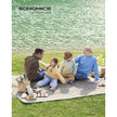 Picknickkleed - 300 x 200 cm - Waterdicht - Machinewasbaar - Khaki