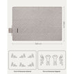 Picknickkleed - 300 x 200 cm - Waterdicht - Machinewasbaar - Khaki