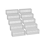 Schans Körbe - 10 - für Steine - 5 x 10 cm Maschenbreite