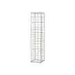 Schanskorf - Gabion Steenkorf - Draht hoch - 5 x 10 cm Maas - Silber
