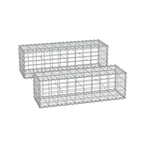 SCHANS -Körbe - 2 - für Steine - 5 x 10 cm Maschenbreite